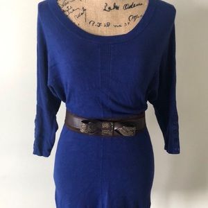 Brown leather stretchy bow belt 🌟GREAT DEAL